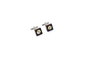 Frame Cufflinks - Matte Black